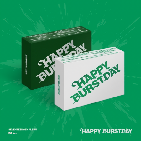 SEVENTEEN 세븐틴 5th Album [HAPPY BURSTDAY] KiT Ver. (Set)