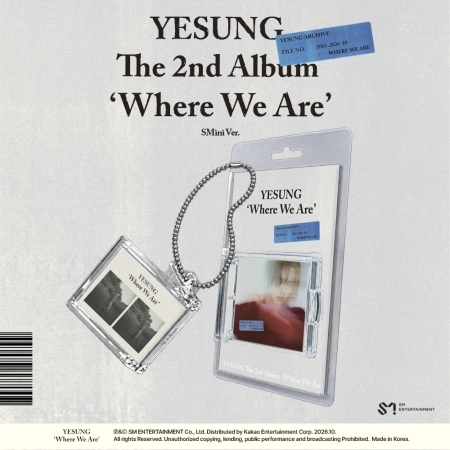 YESUNG 예성 2nd Album [Where We Are] (SMini Ver.)(NFC Album)