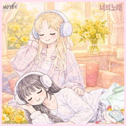 NOTES (채은 X 가현) - NOTES 1st Single [PAGE 1] Snap ver. - KiTalbum