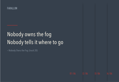 Farallon - Nobody Owns the Fog - KiTalbum
